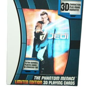 Star Wars The Phantom Menace - Limited Edition 3D Playing Cards 2012